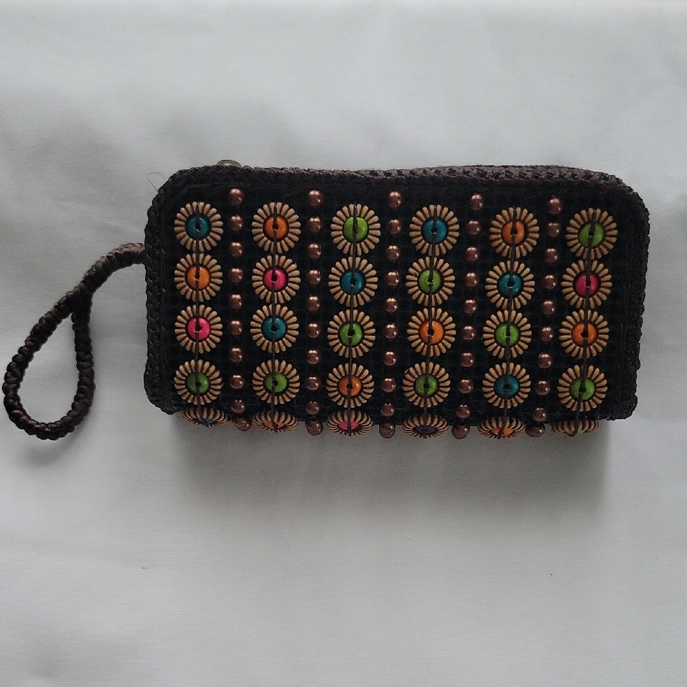 Handcrafted Multicolor Clutch